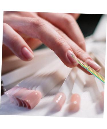 Ipetboom Faux Nails 1 Set Nail Polisher Pedicure Tool Kit Alloy Tungsten Steel Artificial Nails - Buy Online on GoSupps.com