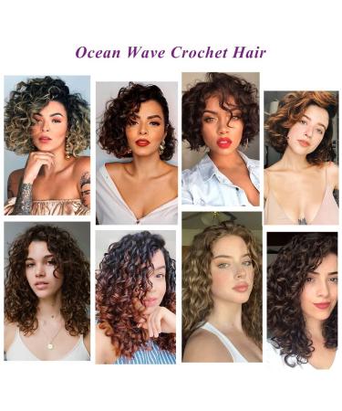 Ocean Wave Crochet Hair 14 8Packs for Black Women - Deep Curly Twist Braids - Buy Online on GoSupps.com