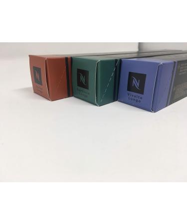  Nespresso Nespresso - Variety Pack - 30 Capsules - Fortissio Lungo - Vivalto Lungo - Envivo Lungo - Buy Online on GoSupps.com
