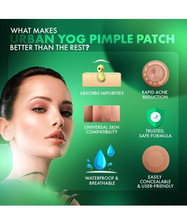 Acne Pimple Patch - 72 Invisible Hydrocolloid Stickers for Overnight Acne Treatment | Fast-Absorbing Patch for Clear Skin - Buy Online on GoSupps.com