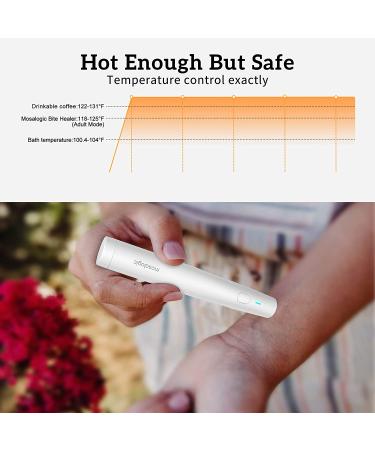 Insect Bite and Sting Relief Tool - Chemical Free, Fast Symptom Treatment with 2 Temperature Modes - Buy Online on GoSupps.com
