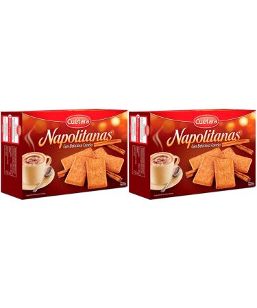 Cuétara Napolitanas Cinnamon Cookies 500 gr. - [Pack 2]