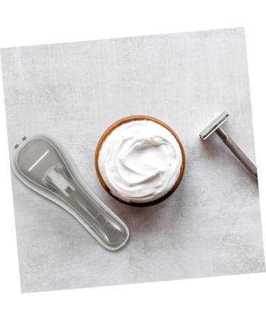 Frcolor Box Razor Storage Case for Men & Women - Portable Shaving Bag 16.5x6x3.5cm Gray | International Shipping - Buy Online on GoSupps.com