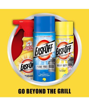 Easy-Off BBQ Grill Cleaner 14.5 oz Can - Pack of 3 | Ultimate Grill Cleaning Solution - Buy Online on GoSupps.com