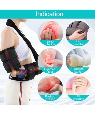 Buy TANDCF Bestlife ROM Hinged Elbow Brace | Support Splint Orthosis for Right & Left Arm - Comfort & Stability - Buy Online on GoSupps.com