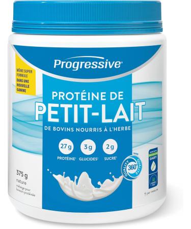 Progressive Grass Fed Whey Protein Unflavoured 375 g - Buy Online on GoSupps.com