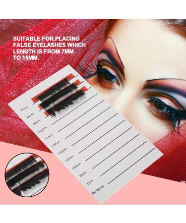 Makeup Eyelash Tray Strip Dispenser & False Eyelash Adhesive Pad - Grafting Eyelash Extension Tools for Perfect Lash Application - Buy Online on GoSupps.com