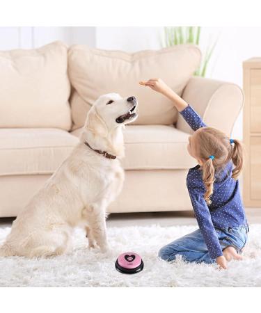 Duffire Dog Buttons for Communication and Training 4Pack Recordable Dog Buttons Pet Command Buzzer with 25 Stickers 30 Second Record Einfach - Buy Online on GoSupps.com