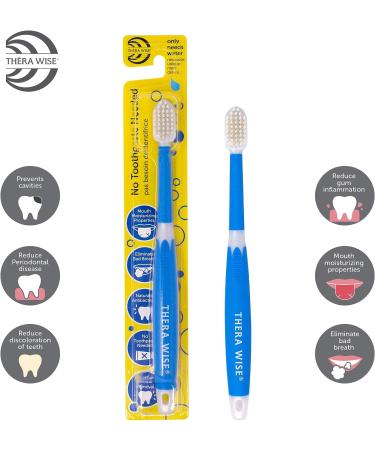 Thera Wise Adult Mouth Moisturizing Toothbrush - No Toothpaste Required - Buy Online on GoSupps.com