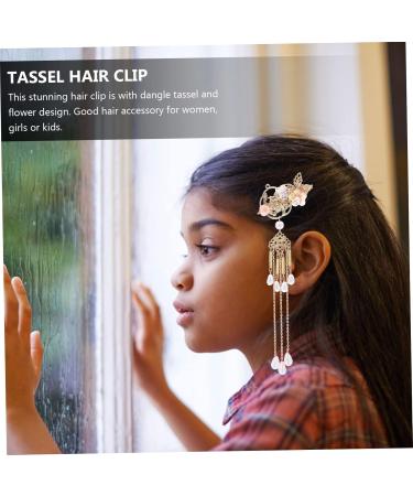 Ipetboom 1 Pair Hair Accessories Chinese Tassel Hairpin Clips Dangle Tassel Hairpin Tassel Hairpin Tassel Barrette Dangle Tassel Hair Clip Chinese Tassel Hair Clip - Buy Online on GoSupps.com