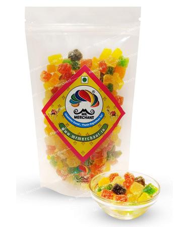 Mr. Merchant Premium Jelly Bites (Sugar Coated Fruit Jelly Candy) (400 gm)_Packing May Vary