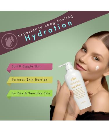 IYASA Moisturizing Lotion for Sensitive Skin Water Based Body Lotion Non Greasy Daily Moisturizing Lotion for Dry Skin Lightweight Hydrating Body Moisturizer Paraben & Sulfate Free 16 oz - Buy Online on GoSupps.com