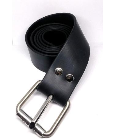 Adjustable Rubber Marseille Dive Weight Belt - Black - 59 inch - Buy Online on GoSupps.com