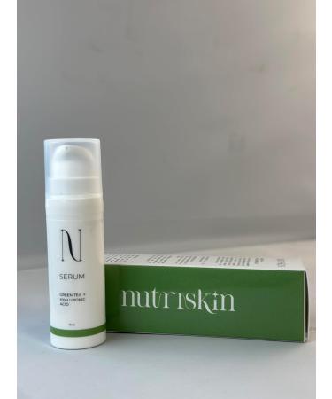Buy Green Tea & Hyaluronic Acid Anti-Aging Serum - 1 oz | Nourish & Revitalize Skin - Free International Shipping - Buy Online on GoSupps.com