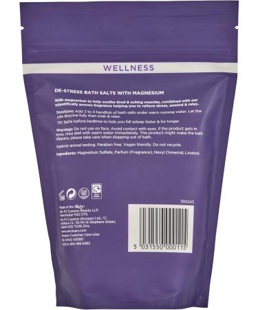 Sanctuary Spa Wellness Stress-Relieving Bath Salts 500g - Buy Online on GoSupps.com