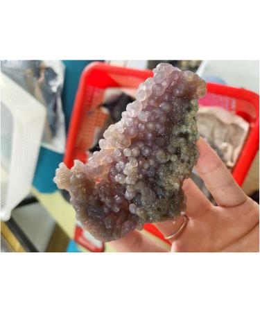 Gemstones and Crystals 50-80g Natural Grape Agate Crystal Specimen Home Decor QINTINYIN - Buy Online on GoSupps.com