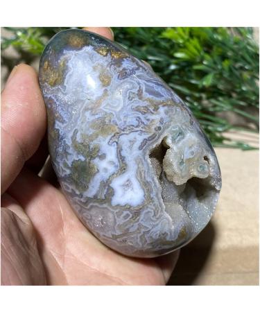 Crystal Natural Stone Crystal Dragon Stones Geode Minerals Supplies Spiritual Souvenirs for Home Decor 7-11cm 1pc - Buy Online on GoSupps.com