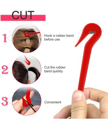 Hanyousheng Hair Bands 1000 Pcs Hair Elastic Bands Black and Clear Small Hair Bands Small Elastic Bands for Hair for Kids Hair Braiding Wedding Hairstyle With Band Removal Hook+2 Hair Braid Tools - Buy Online on GoSupps.com