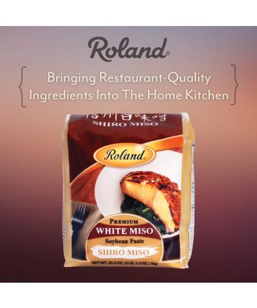 Roland Foods White Miso Paste - Specialty Imported Food - 35.2oz Pack - Buy Online on GoSupps.com