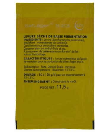 Buy Fermentis Beer Yeast US-05 W 34/70 S-33 & S-23 | Top & Bottom Fermenting Yeasts for Brewing - Buy Online on GoSupps.com