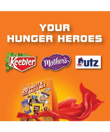 Keebler Cookies and Crackers Variety Pack 31.2 oz - 20 Count | Delicious Snack Assortment - Buy Online on GoSupps.com