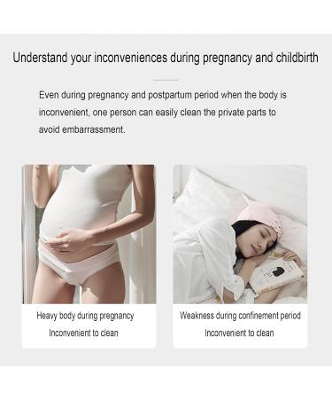 Brigtviee 500ml Peri Bottle - Portable Bidet for Intimate & Vaginal Shower | Travel Bidet with 75 Nozzle & Bags | Best Handheld Toilet Sprayer - Buy Online on GoSupps.com