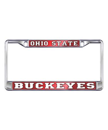 Ohio State Buckeyes Chrome License Plate Tag Frame