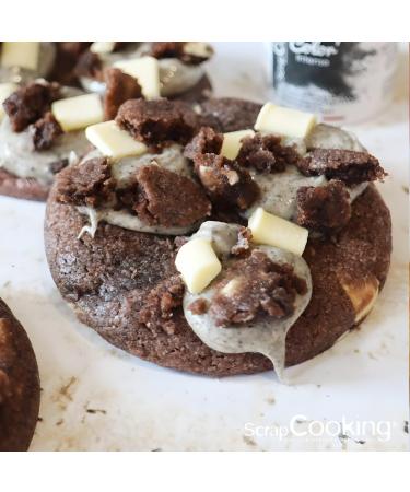 ScrapCooking - P te de Fourrage Cr meux Cookie Cream 200 g - Pour Fourrer Tablettes clairs Macarons G teaux B ches de No l Cookies Cheesecakes & P tisseries - 4636 - Buy Online on GoSupps.com