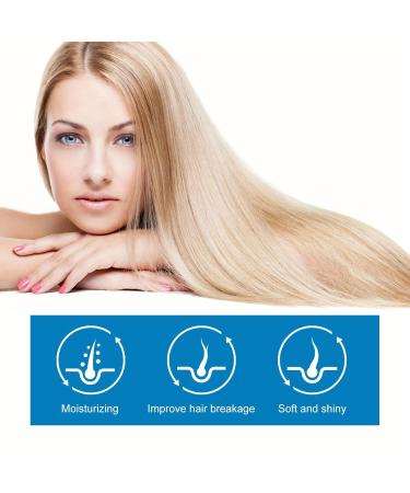 2pcs Hair Serum Capsules - Keratin & Argan Oil Styling Oil with Jojoba Avocado & Vitamins for Frizzy Dry & Damaged Hair - Buy Online on GoSupps.com
