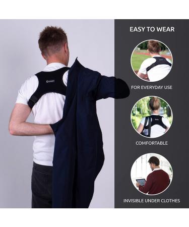 ActivePosture Posture Corrector for Men and Women - Back, Shoulder & Neck Support Brace | Adjustable Strap for Pain Relief - Buy Online on GoSupps.com