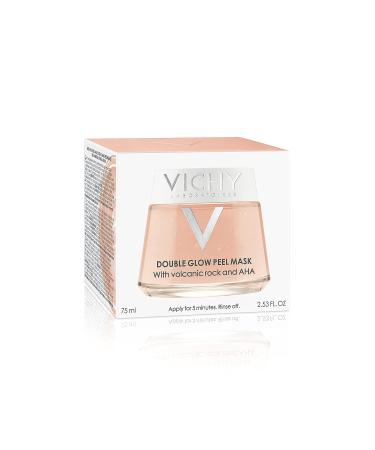 Vichy Mineral Double Glow Peel Face Mask - Oil Free Blueberry Exfoliating Mask 2.53 Fl Oz - Buy Online on GoSupps.com