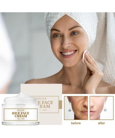  woyufen Rice Moisturizing Face Cream - Moisturizing and Brightening Cream - Rice Face Cream Skin Brightening Priz Care Woyufen - Buy Online on GoSupps.com