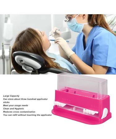 Transparent Large Capacity Micro Applicator Holder Box Dispenser with Easy Access for Refilling (Pink) - Buy Online on GoSupps.com