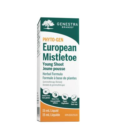 Genestra Brands - European Mistletoe Young Shoot - Herbal Supplement - 15 ml Liquid