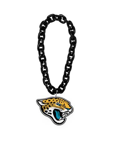 Aminco NFL Jacksonville Jaguars Team Fan Necklace Black