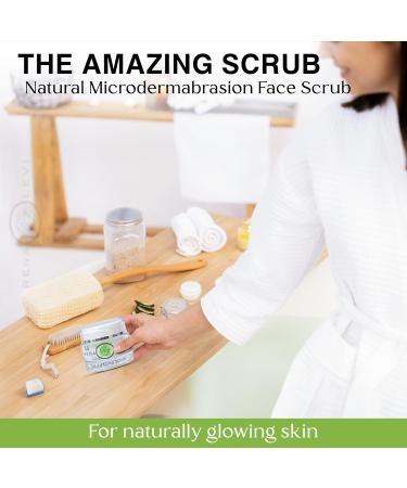 Buy Amazing Scrub Natural Microdermabrasion Face Scrub - Gentle Exfoliation for Radiant Skin | International Shipping Available - Buy Online on GoSupps.com