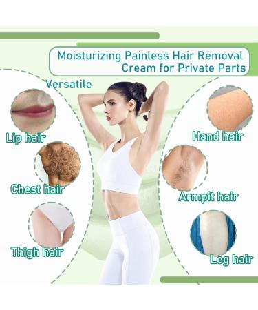 Hair Removal Cream for Women & Men - 120ml Smooth Skin Solution for Arms Legs Bikini Underarms | Moisturizing & Mild Formula - Buy Online on GoSupps.com