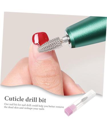minkissy Cuticle Nail Drill Bit Nail Bits Manicure Drill Bits for Nail Cuticle Nail Bit Manicure Nail Drill Bits Acrylic Nail Drill Bits Cuticle Drill Bit Front Nail Polish Tungsten Steel - Buy Online on GoSupps.com