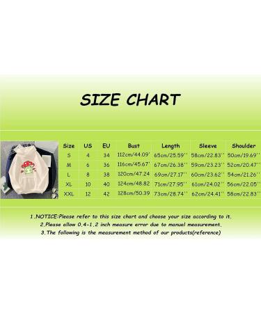 Cute Frog Mushroom Hoodie for Women | Long Sleeve Drawstring Sweatshirt with Pockets | Casual Top in Black | Size Medium - Buy Online on GoSupps.com