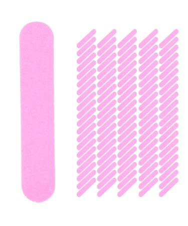100 Disposable Double-Sided Nail Files - Pink - Perfect for Home & Salon Use | Premium Nail Tools for Effortless Manicures - Buy Online on GoSupps.com