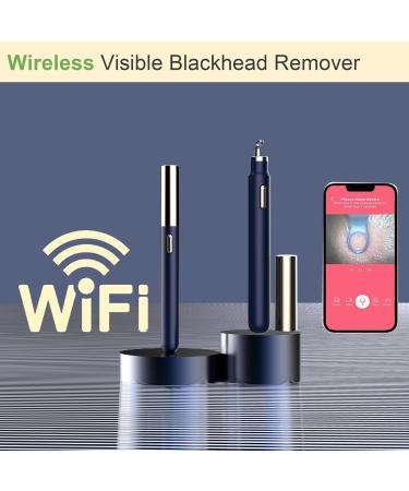 Powmok Blackhead Remover Tools Pen Stainless Steel Green Facial-blemish-and-blackhead-remover with Camera WIFI Connect 30x Magnification 20MP 180-days Warranty - Buy Online on GoSupps.com
