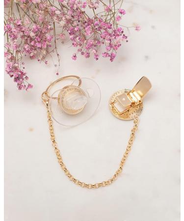 Buy G k-T rk Pacifier Chain & Pacifier - I Love Mum & Dad | International Shipping - Buy Online on GoSupps.com