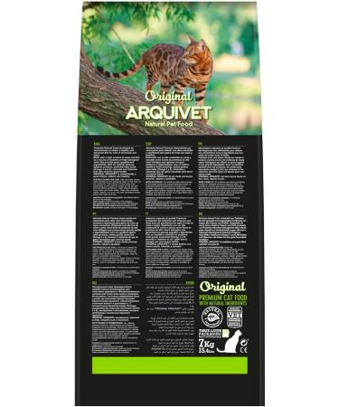 Arquivet-Original - Adult - Cat Food - Salmon and Rice - 7 kg - Buy Online on GoSupps.com