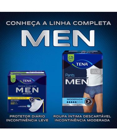 Tena for Men Level 2, 10-Piece Pack - Buy Online on GoSupps.com