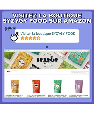 SYZYGY FOOD | Triptophan + Melatonin and Mangesium + Vitamins B6 B5 B3 and Spirulina | 1.78mg Melatonin | 120 Capsules | 600mg Triptophan with Magnesium for Good Sleep - Buy Online on GoSupps.com