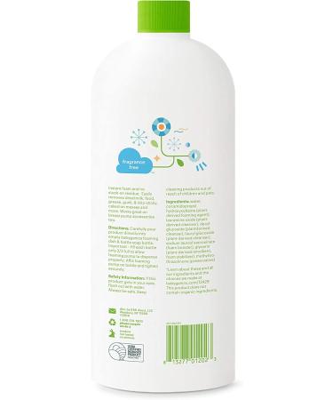 Babyganics Foaming Dish & Bottle Soap 32 fl oz - Fragrance Free (2 Count) - Packaging May Vary - Buy Online on GoSupps.com