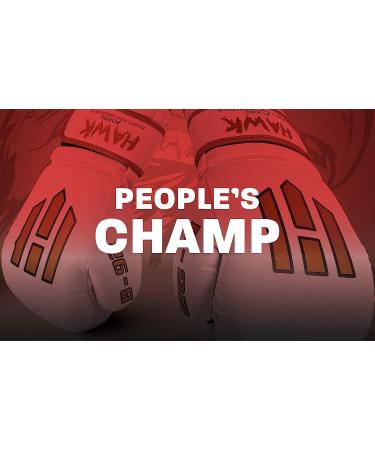 Hawk Sports Boxing Gloves - White 16 oz | Foam Padding for Power Punches | Men and Women - Buy Online on GoSupps.com