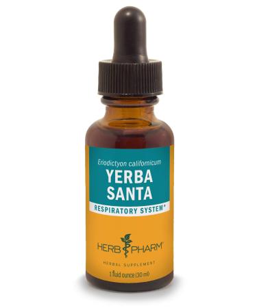 Herb Pharm Yerba Santa Liquid Extract for Respiratory System Support 1 Fl.Oz 1 Fl Oz (Pack of 1) - Buy Online on GoSupps.com