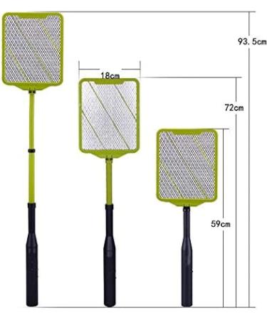 Extendable Insect Zapper Fly Swatter Fly Killer Mosquitoes Racket Swatter Bug Fruit Fly Killer for Indoor and Outdoor-White - Buy Online on GoSupps.com