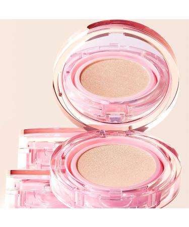 Amuse Dew Power Vegan Cushion 1.5 Natural | Skin Cover Cushion Foundation for Dry and Sensitive Skin | Clean Beauty - Buy Online on GoSupps.com